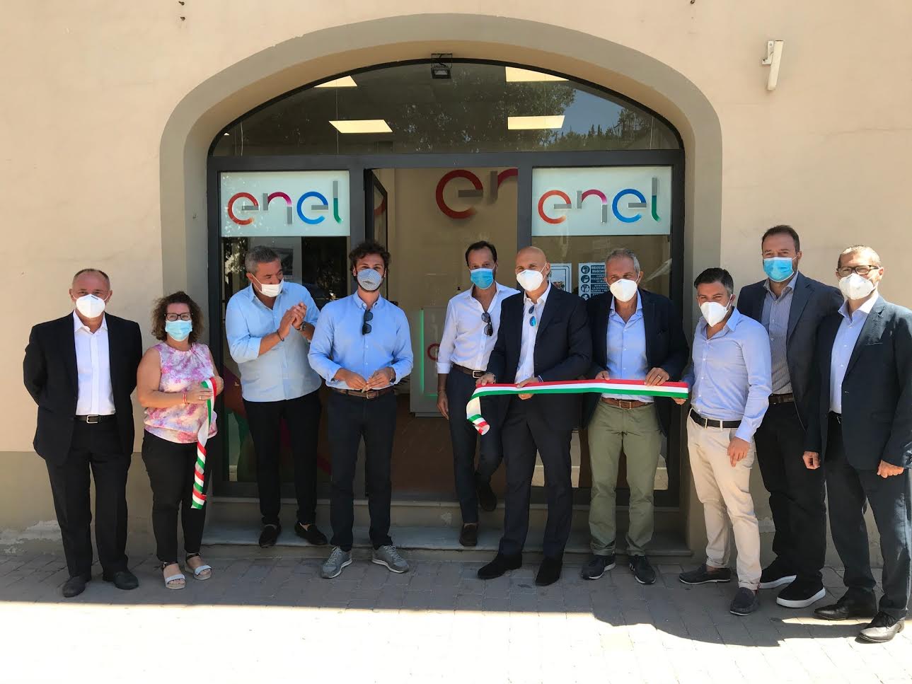 Inaugurazione del nuovo Spazio Enel di Greve in Chianti
