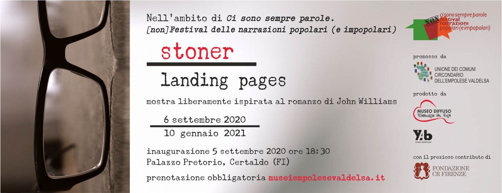 MuDEV. Mostra: "Stoner. Landing pages" al Palazzo Pretorio di Certaldo