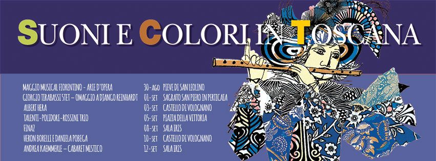 Festival Suoni e Colori in Toscana, il programma 2020 