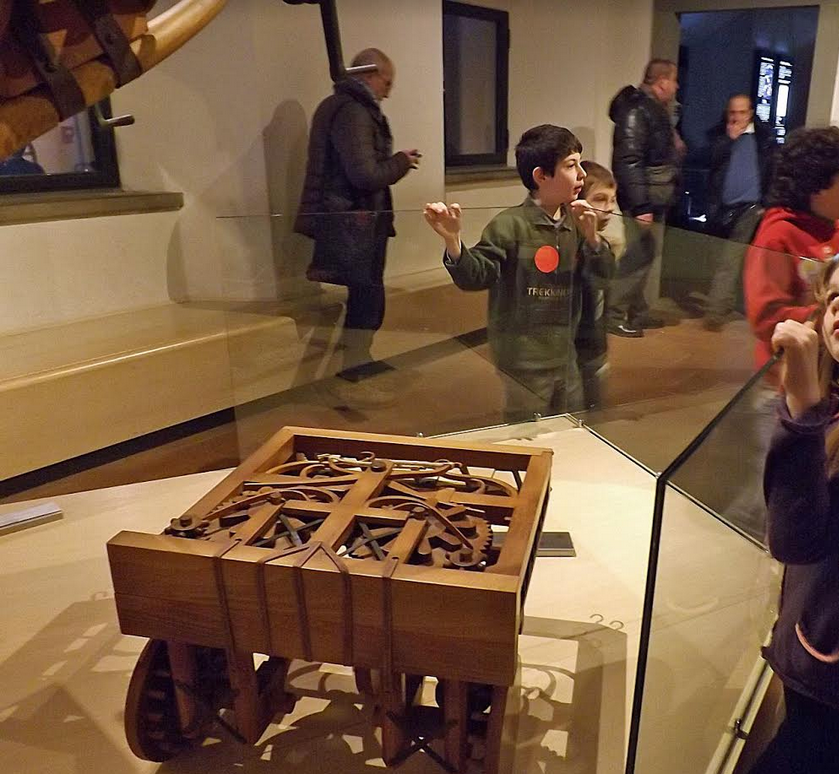 Bambini al museo Leonardiano (Foto da comunicato)
