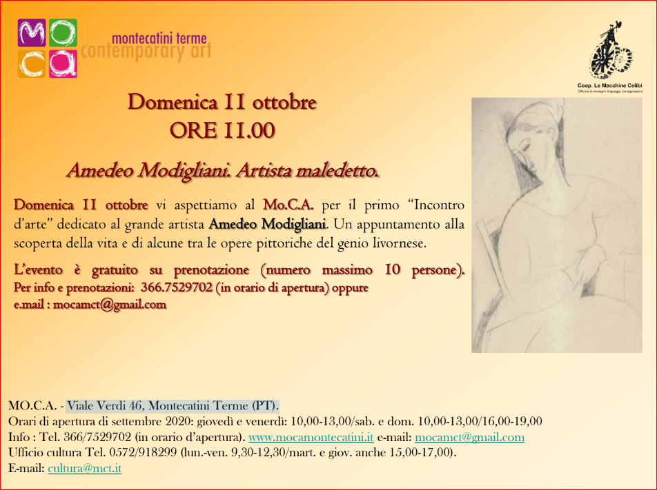 Amedeo Modigliani. Artista maledetto