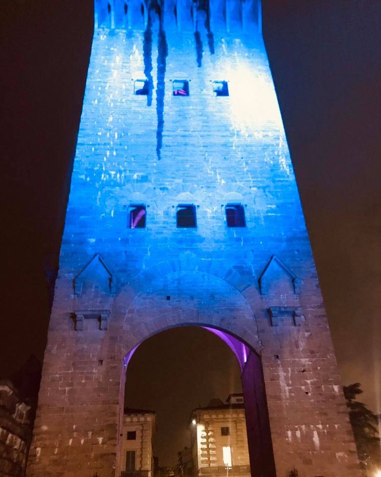 Porta San Niccolò - Giornata mondiale consapevolezza perdita perinatale e infantile (Foto da pagina facebook Il Lumicino)