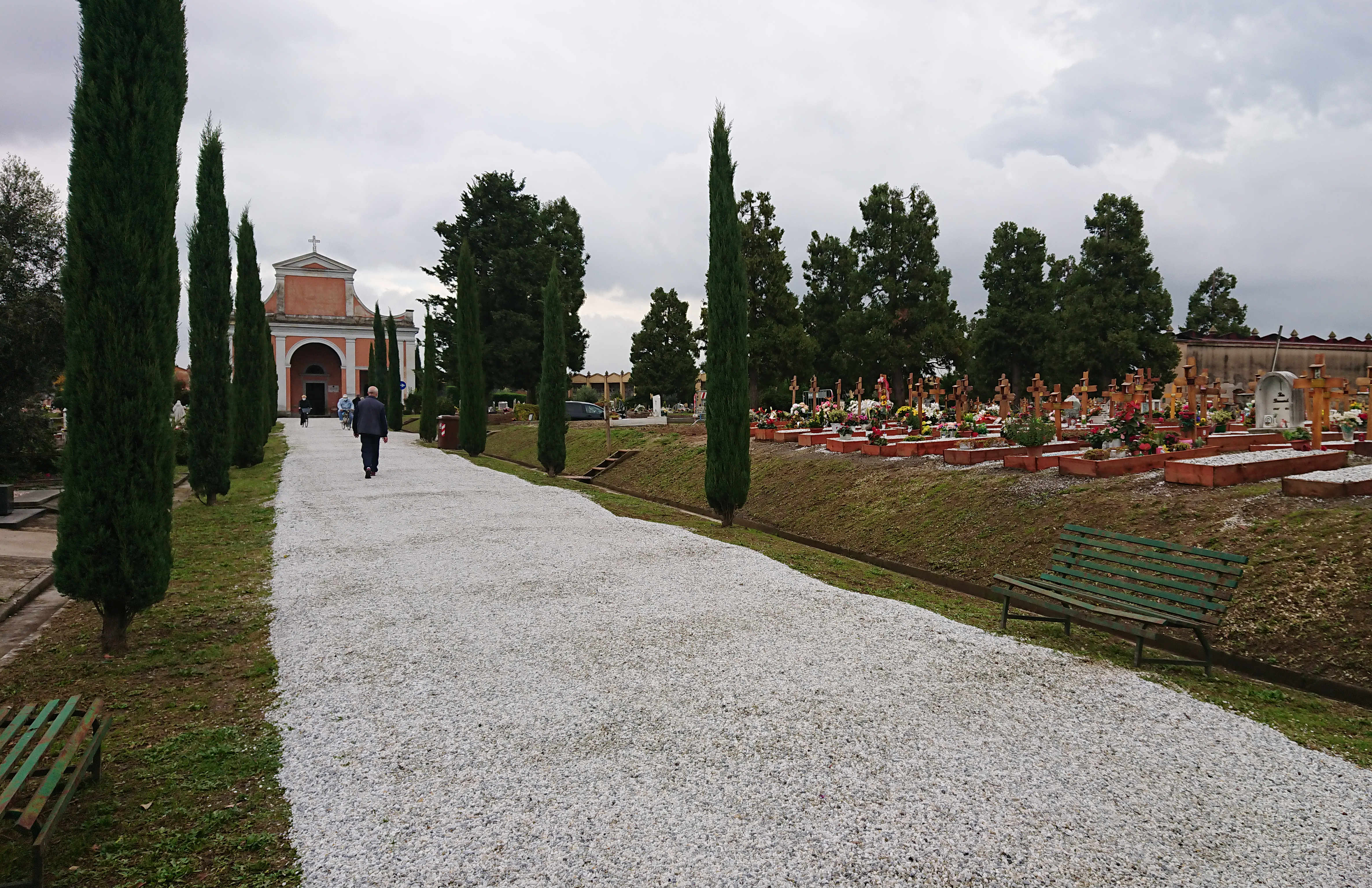 cimitero Principale ingresso