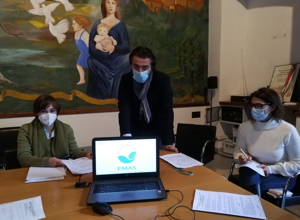 Presentazione primo stepo registrazione Emas a Barberino Tavarnelle