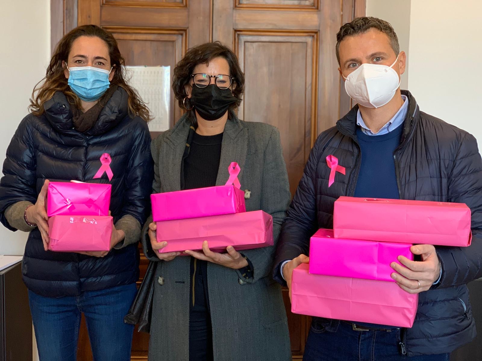 Scatole donazioni per Firenze in rosa