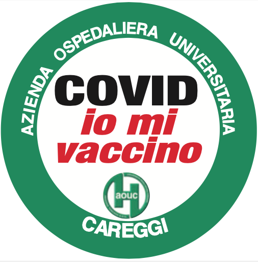 Logo Careggi 'io mi vaccino'