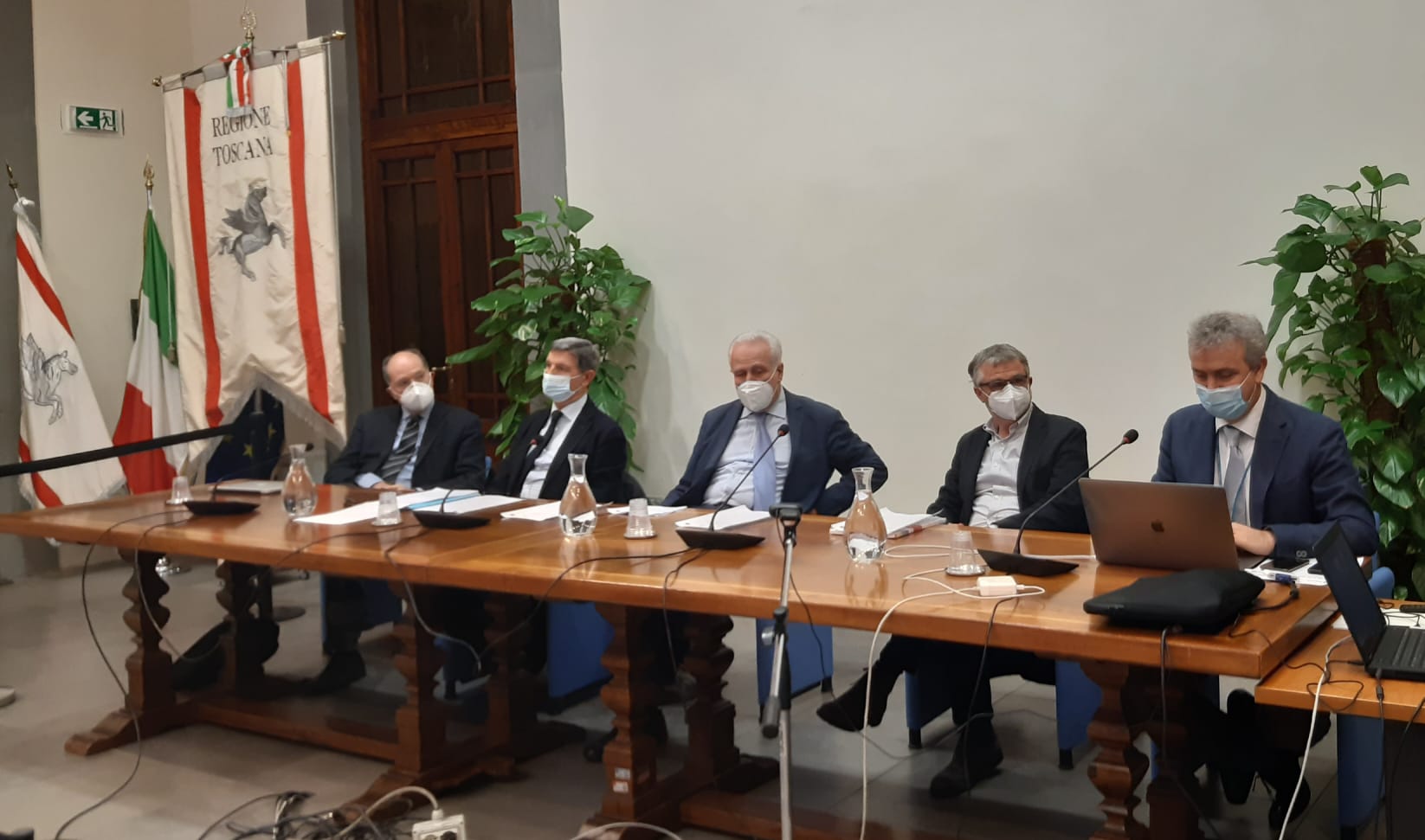 Un momento della conferenza stampa (Foto da comunicato)