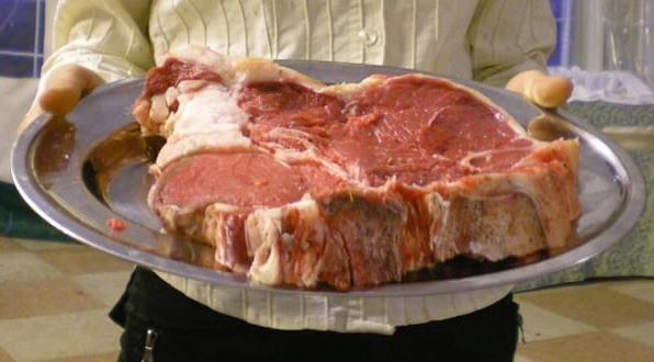 La bistecca alla fiorentina (Foto da comunicato)