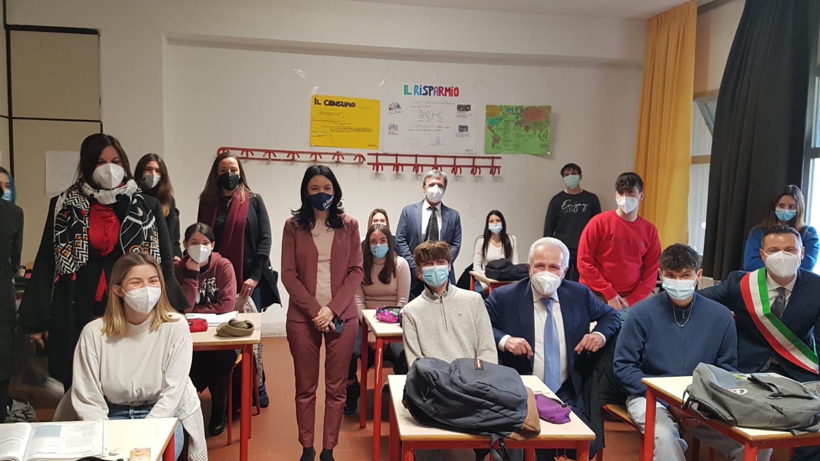 Visita a sorpresa di Giani e Azzolina (Foto da comunicato)