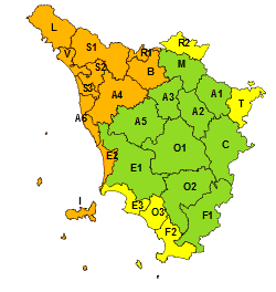 Prorogato codice arancione