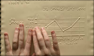 Un libro in braille (fonte foto sito Regione)