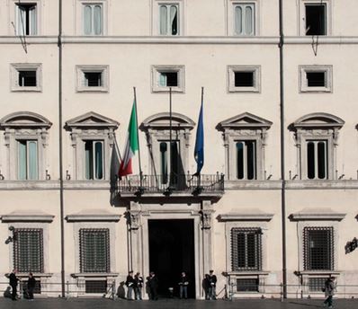 Palazzo Chigi (immagine dal sito del Governo)