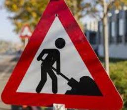 Cartello lavori in corso