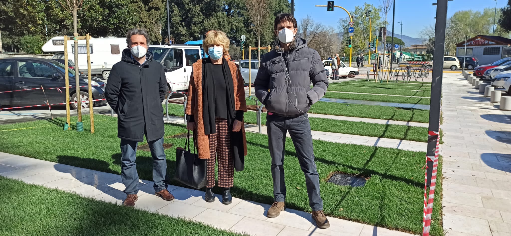 Sopralluogo riqualificazione isolotto (Fonte foto Comune di Firenze)