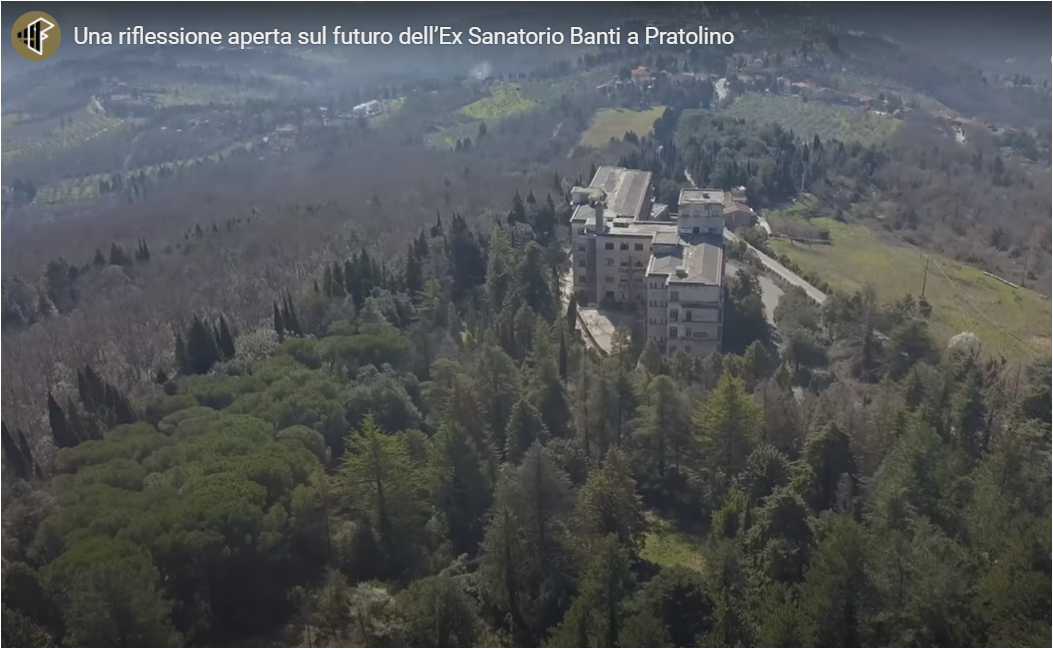 Ex Sanatorio Banti a Pratolino (Frame da video, Fonte Ordine degli Architetti)