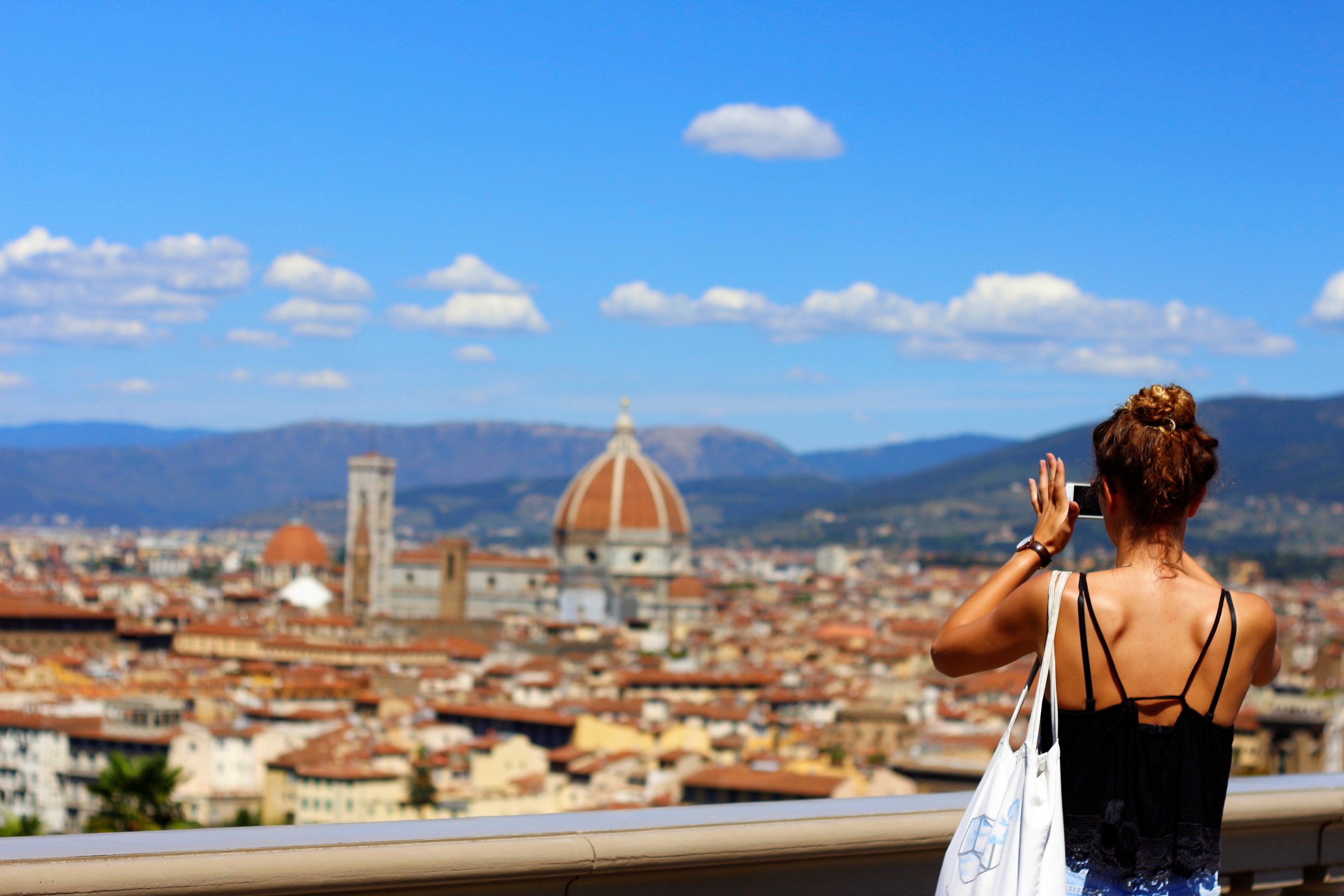Firenze dal Piazzale Michelangelo (foto archivio Antonello Serino)