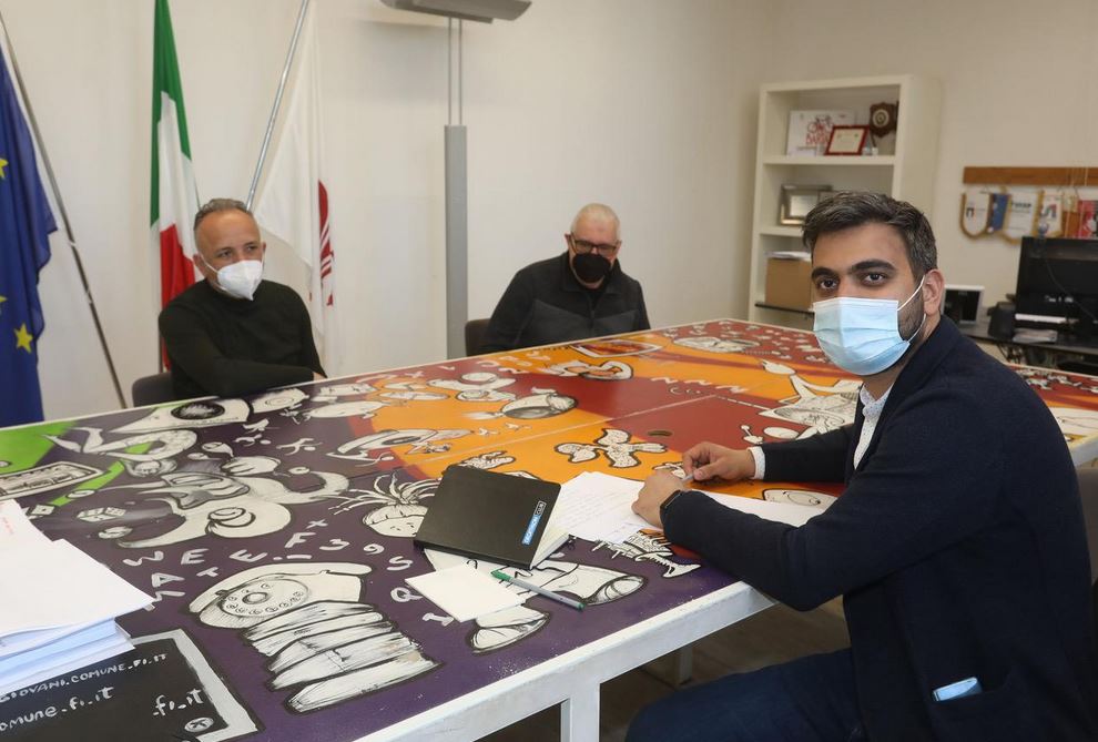 Incontro tra l'assessore allo sport Guccione e il presidente regionale della Federginnastica Lupi