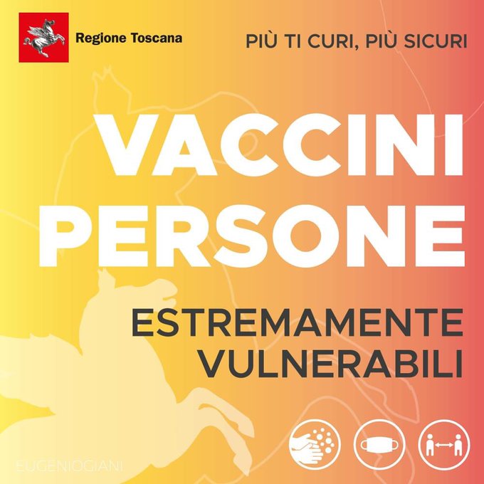 Banner vaccinazioni persone estremamente vulnerabili