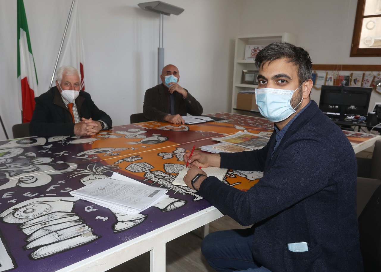 L'assessore Guccione incontra i nuovi vertici regionali della Federazione Danza Sportiva (Fonte foto Comune di Firenze)