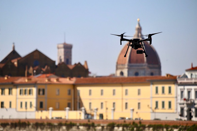 Drone su Firenze © Antonello Serino