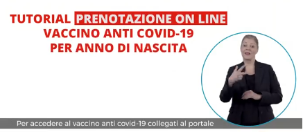 FrameVideoRegioneToscanaPrenotazioneVaccino 