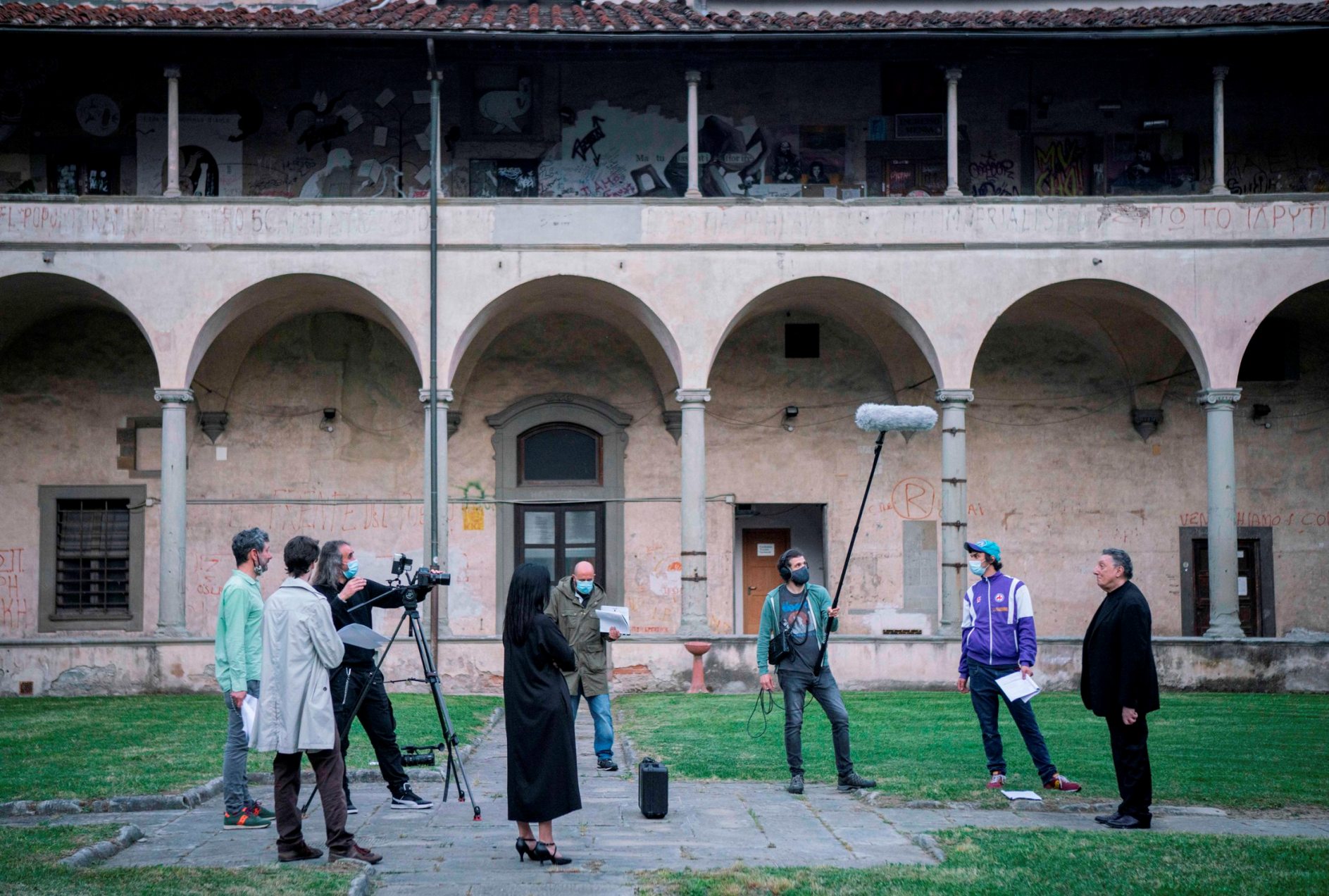 Il Chiostro - backstage - Ph. Marco Borrelli (Fonte Fondazione Sistema Toscana)