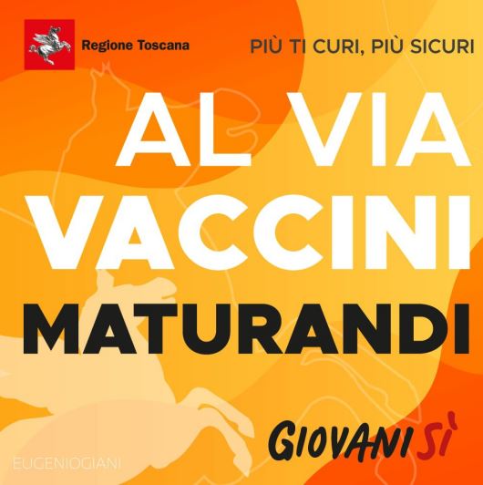 Banner vaccini ai maturandi