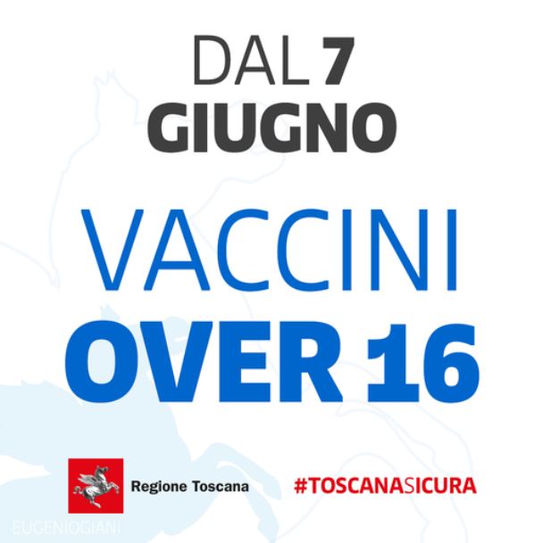 Banner vaccini over 16