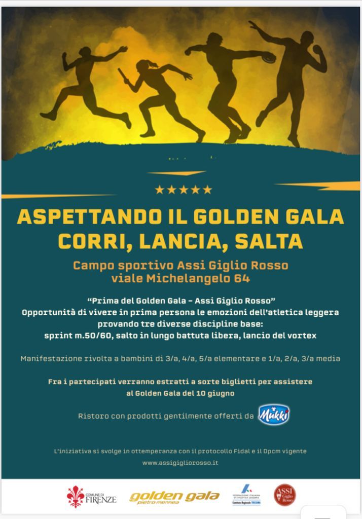 Aspettando il Golden Gala, locandina