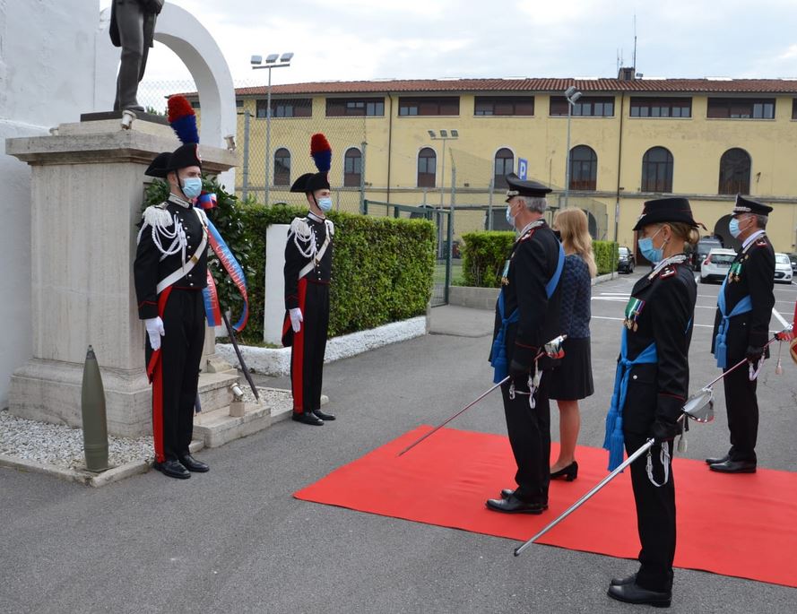 Cerimonia a Firenze per il 207o Anniversario di Fondazione dell’Arma dei Carabinieri