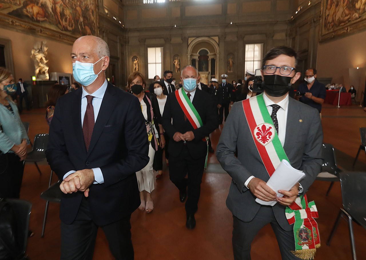 Fiorino d’oro della città di Firenze al prefetto Franco Gabrielli