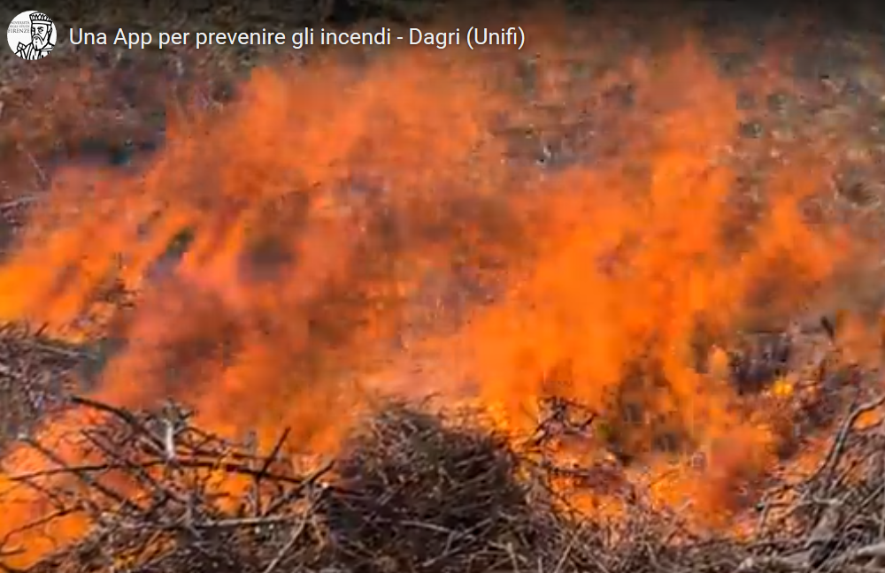 Incendio (Frame da video Unifi)