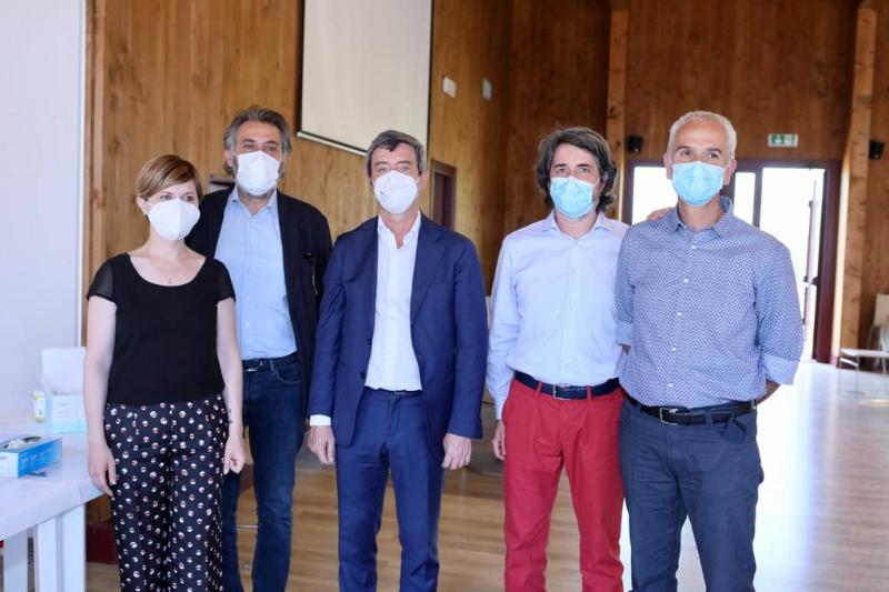 Visita del Ministro Andrea Orlando - incontro con il Terzo Settore a La Vela Margherita Hack - Avane 