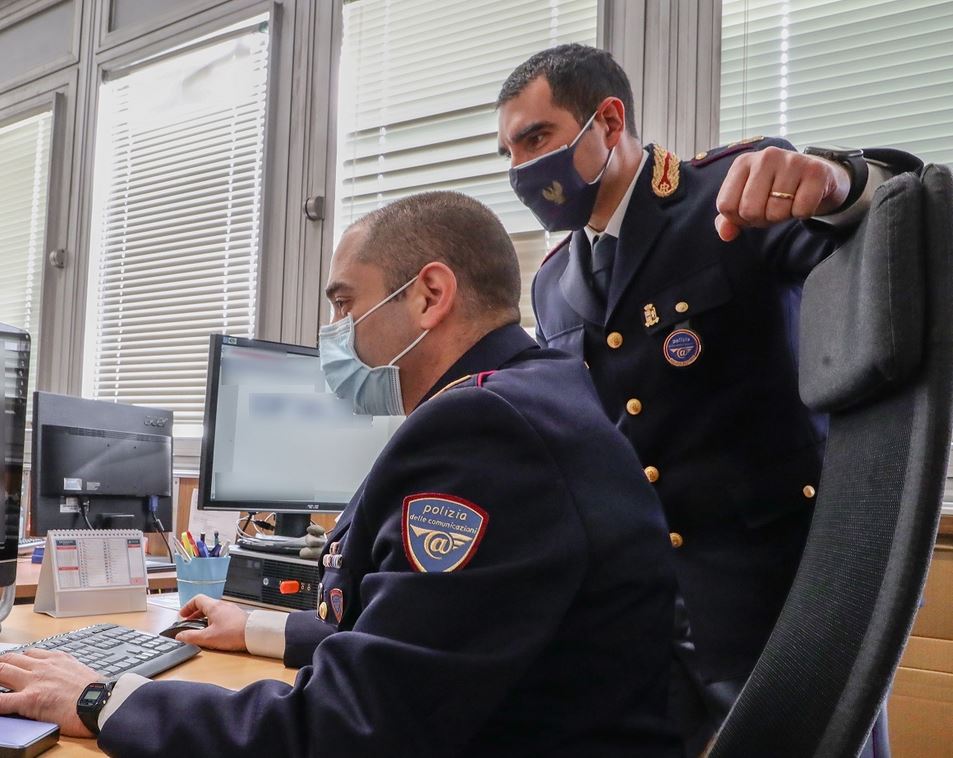 Immagine dal sito della Polizia Postale