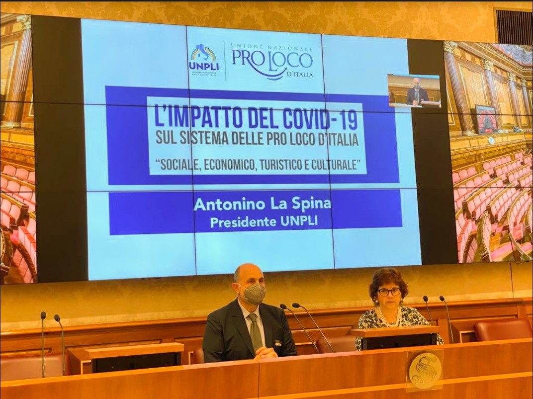 Presentazione in Senato della ricerca 'L'impatto del Covid-19 sul sistema delle Pro Loco d'Italia'