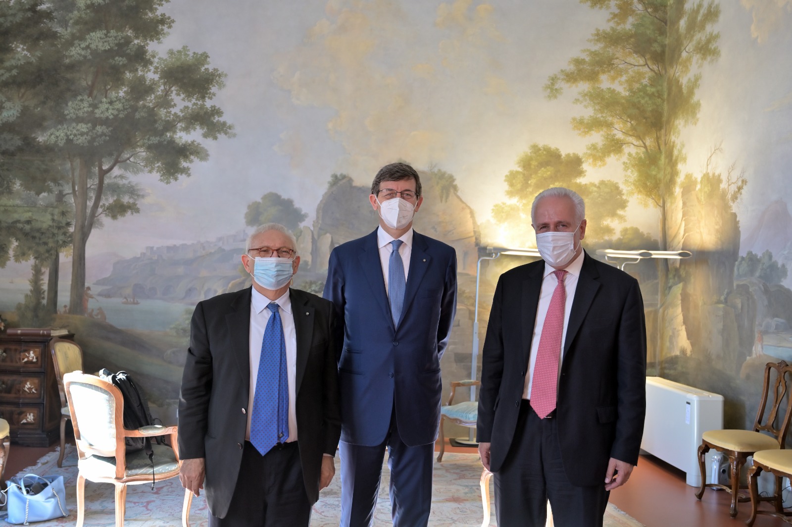 Giani con il Ministro Bianchi