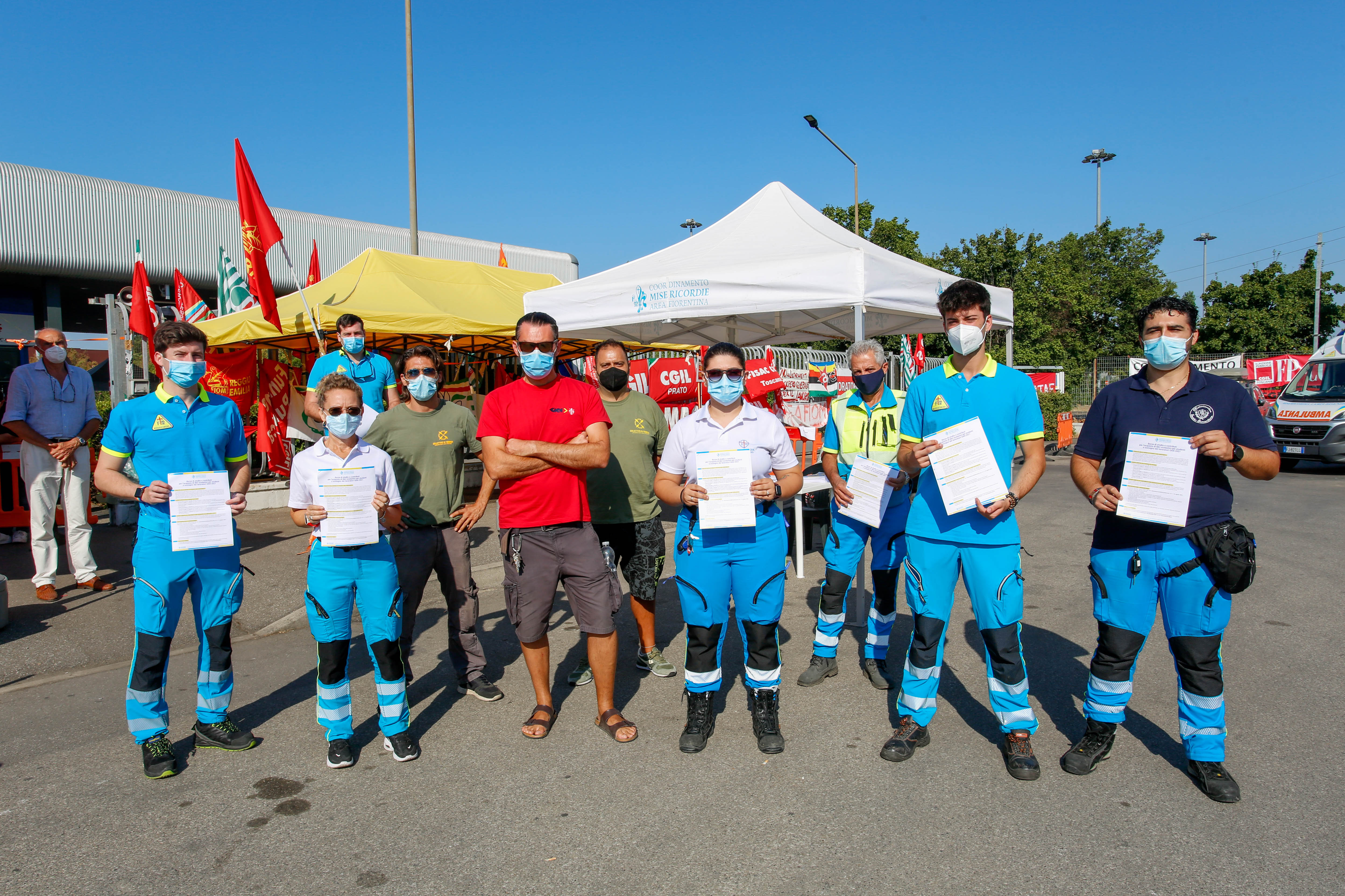 Gkn: le Misericordie fiorentine invitano i lavoratori a partecipare al bando per le borse di studio (Fonte foto Coordinamento Misericordie Area Fiorentina)