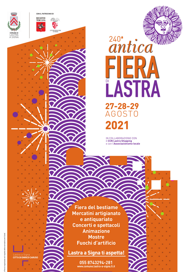 Antica fiera di Lastra, locandina