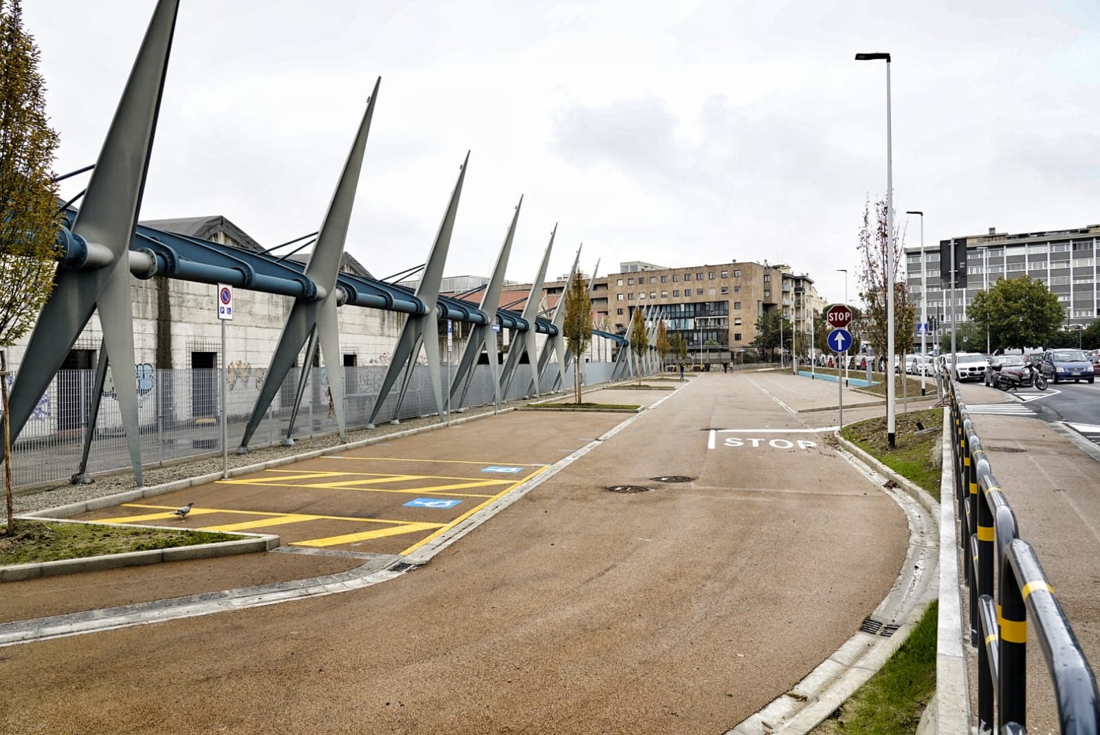 Parcheggio nell'area ex meccanotessile