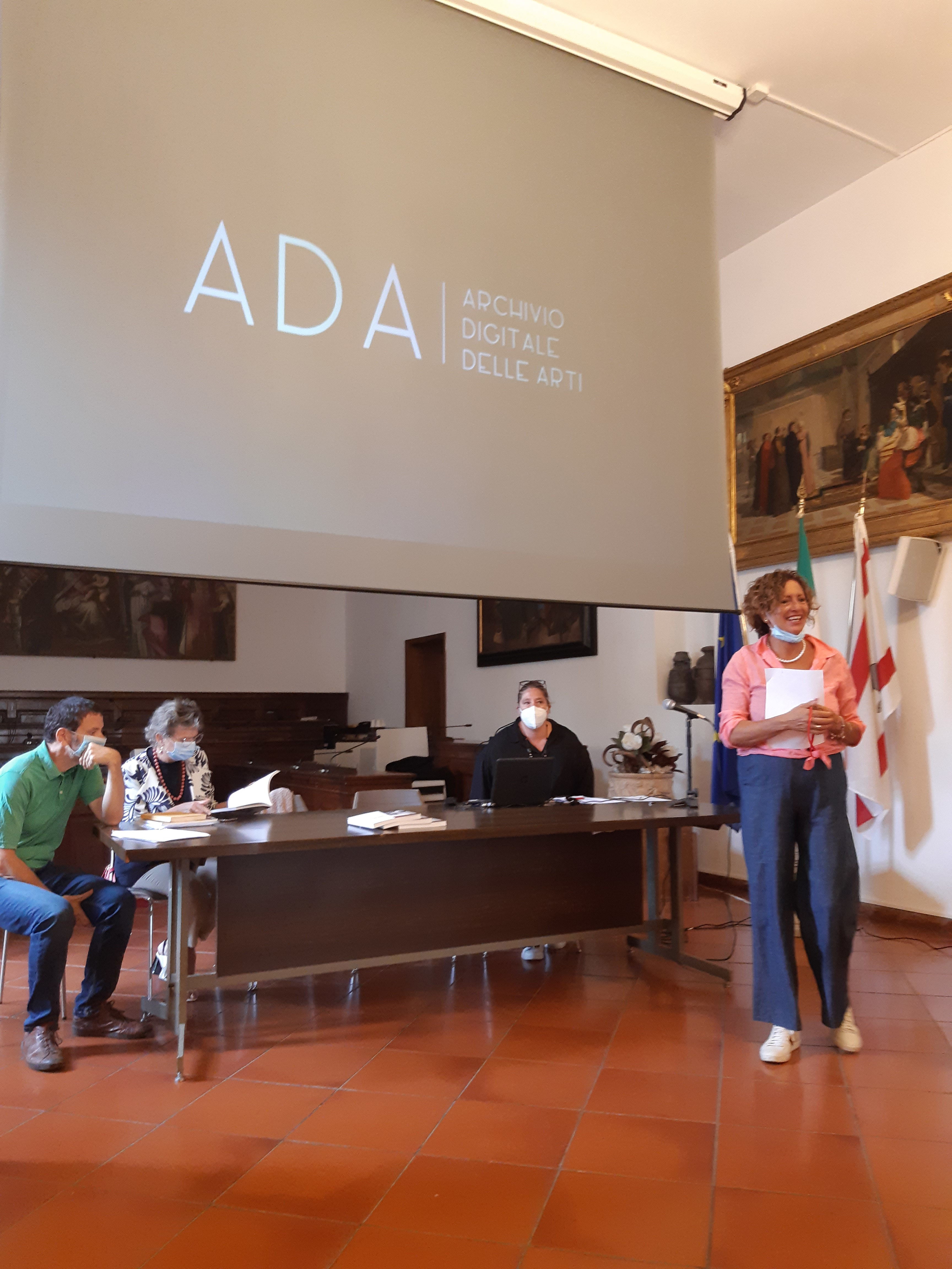 Nasce Ada, l’Archivio Digitale delle Arti, un momento della presentazione