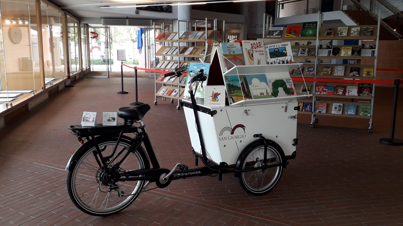 La dragocicletta (Fonte foto Comune di Pistoia)