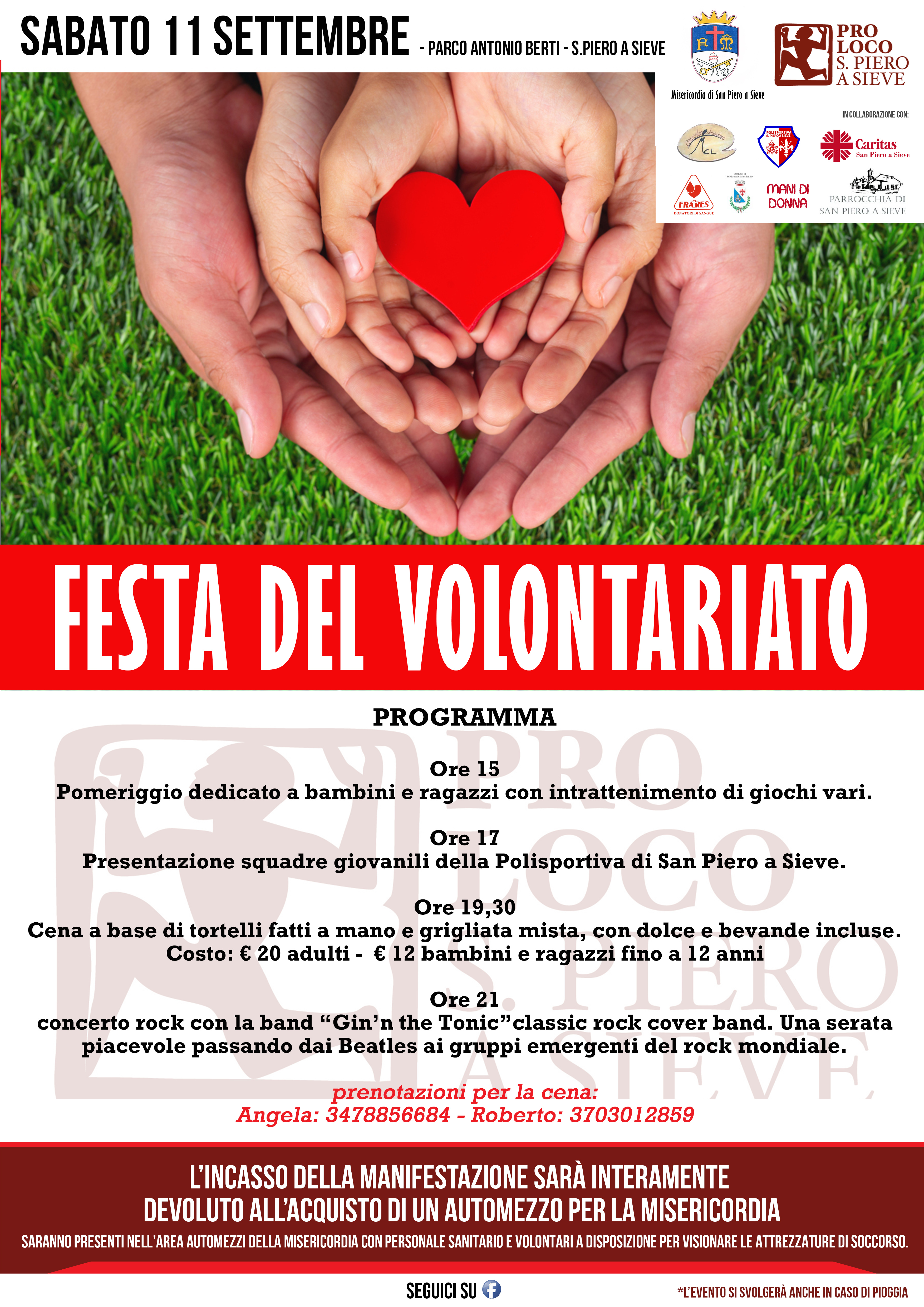 Festa del volontariato, locandina