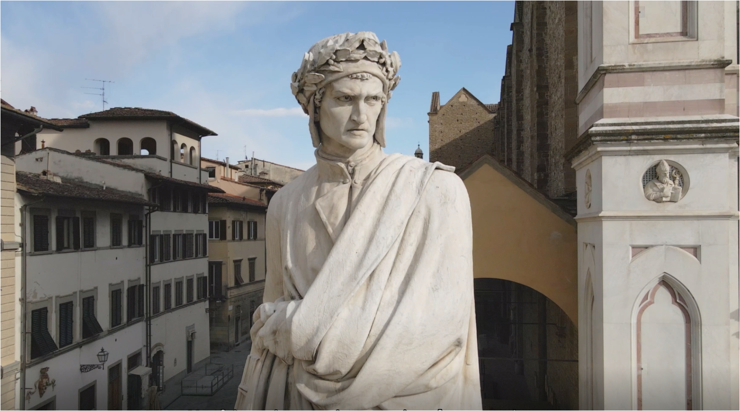 frame da trailer documentario Dante Confidential (Fonte Fondazione Sistema Toscana)