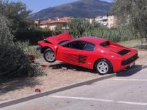 Ferrari incidentata