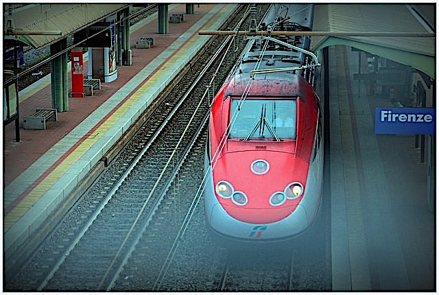 Senza green pass a bordo di un treno Alta Velocità (foto archivio Antonello Serino)