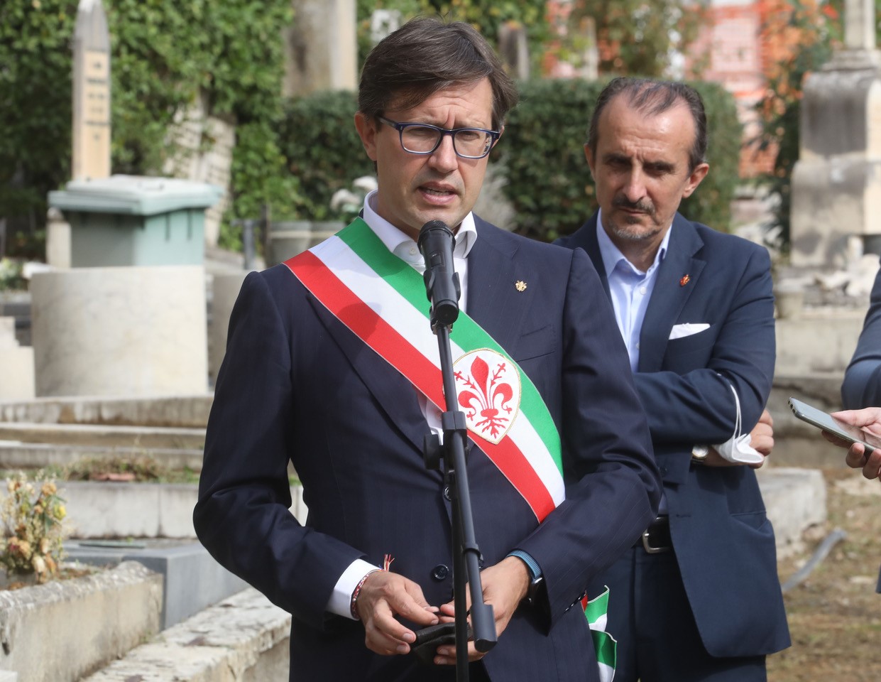Il sindaco Nardella alla cerimonia del 15° anniversario della scomparsa di Oriana Fallaci (Fonte foto Comune di Firenze)