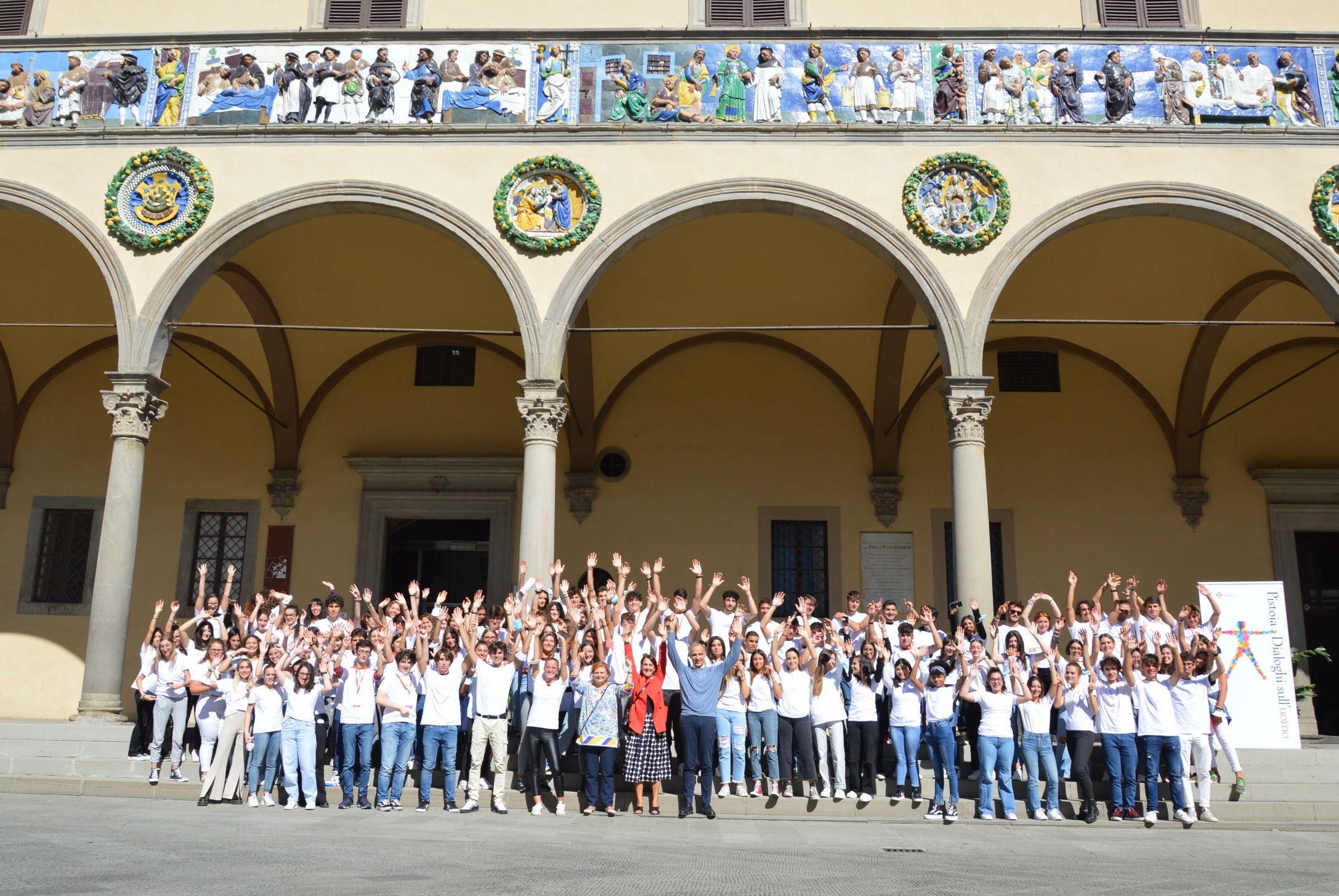 Pantera, Cogoli, Zogheri e volontari Dialoghi 2021 (Fonte foto Delos)