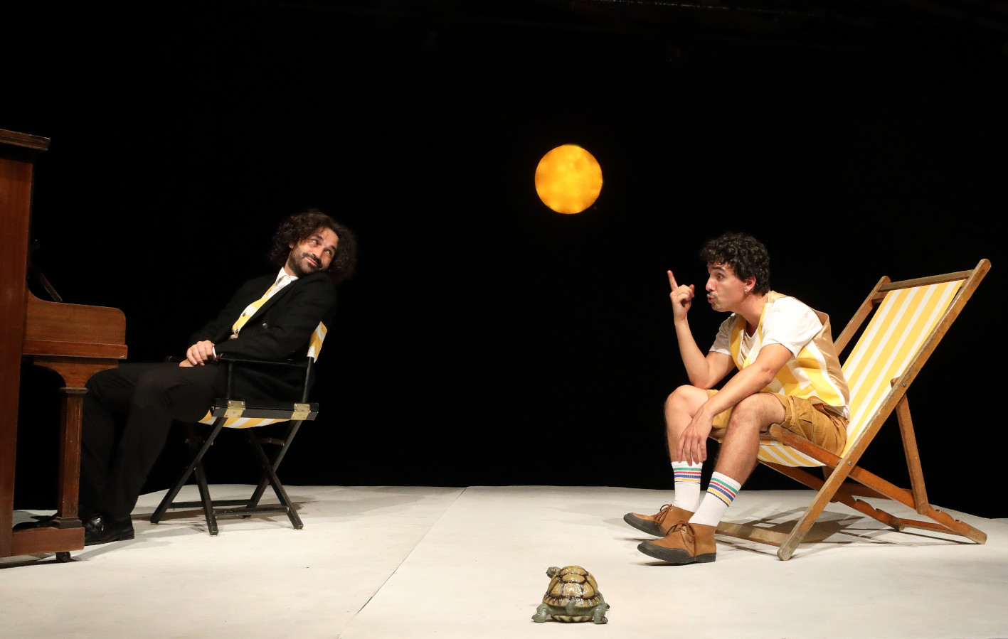 Sul principio del precipizio (Foto Enrico Gallina - Fonte Teatro delle Donne)