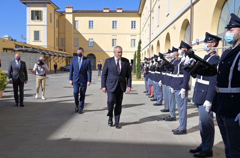 Cerimonia alla Caserma della Polizia di Stato intitolata a Fausto Dionisi