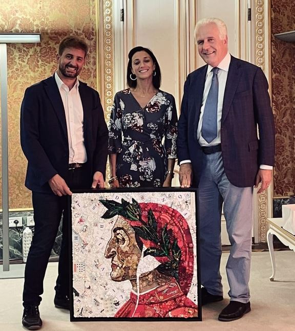 Presentazione opera ' Dante mai visto' con Nicola Ciolini, Cristina Manetti, Eugenio Giani